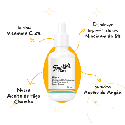 Serum - Flash - 2% Vitamin C &amp; 5% Niacinamide Booster